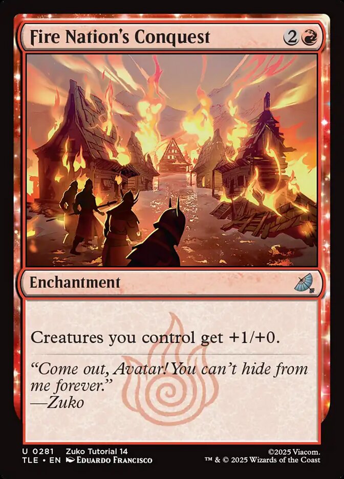 Fire Nation's Conquest 281/317 (Avatar: The Last Airbender: Eternal-Legal)  | Good Games Modbury