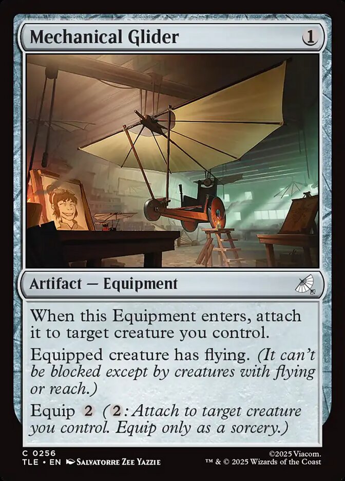Mechanical Glider 256/317 (Avatar: The Last Airbender: Eternal-Legal)  - Foil | Good Games Modbury