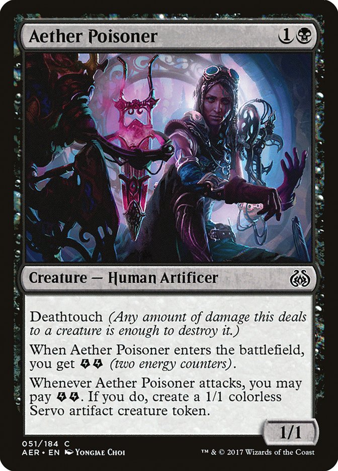 Aether Poisoner 51/184 (Aether Revolt)  | Good Games Modbury