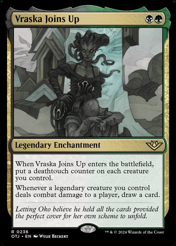 Vraska Joins Up 236/286 (Outlaws of Thunder Junction)  | Good Games Modbury