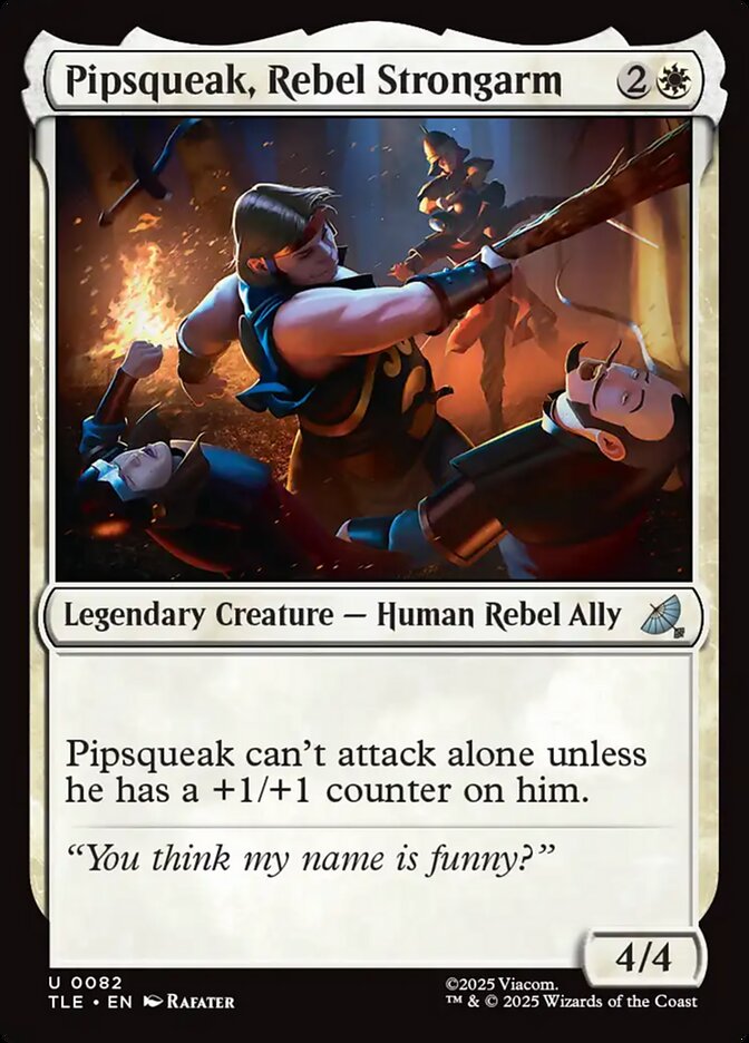 Pipsqueak, Rebel Strongarm 82/317 (Avatar: The Last Airbender: Eternal-Legal)  - Foil | Good Games Modbury