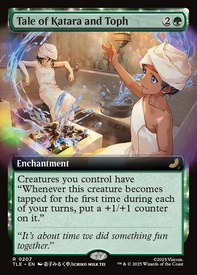 Tale of Katara and Toph 207 (Avatar: The Last Airbender: Eternal-Legal)  - Extended Art Foil | Good Games Modbury