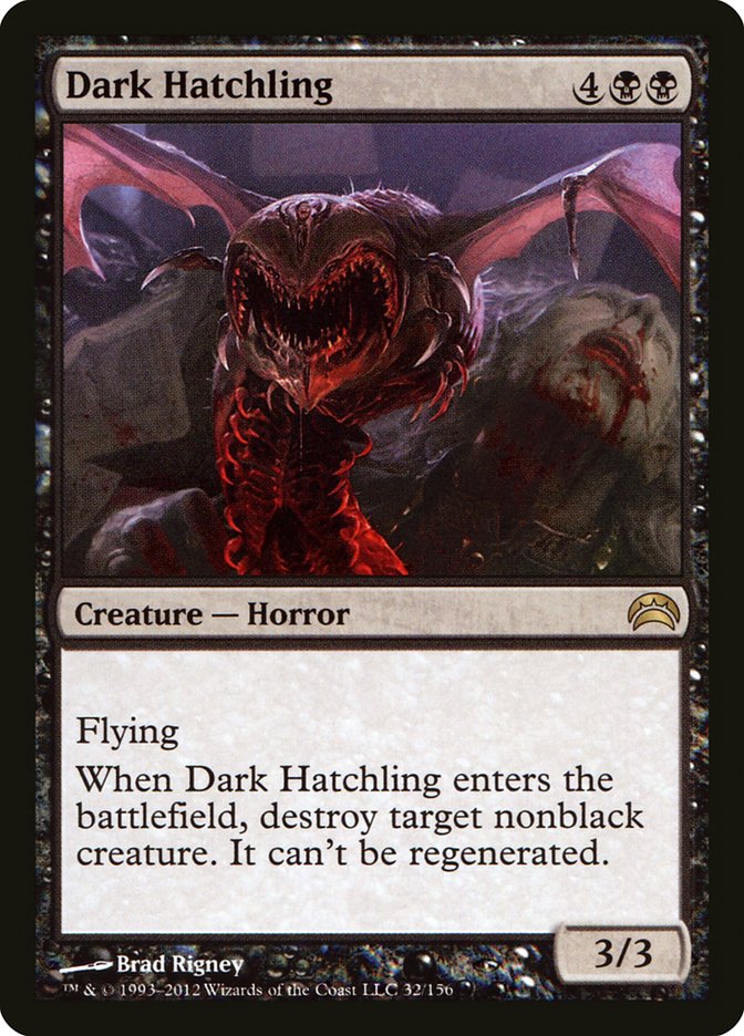 Dark Hatchling 32/156 (Planechase 2012)  | Good Games Modbury