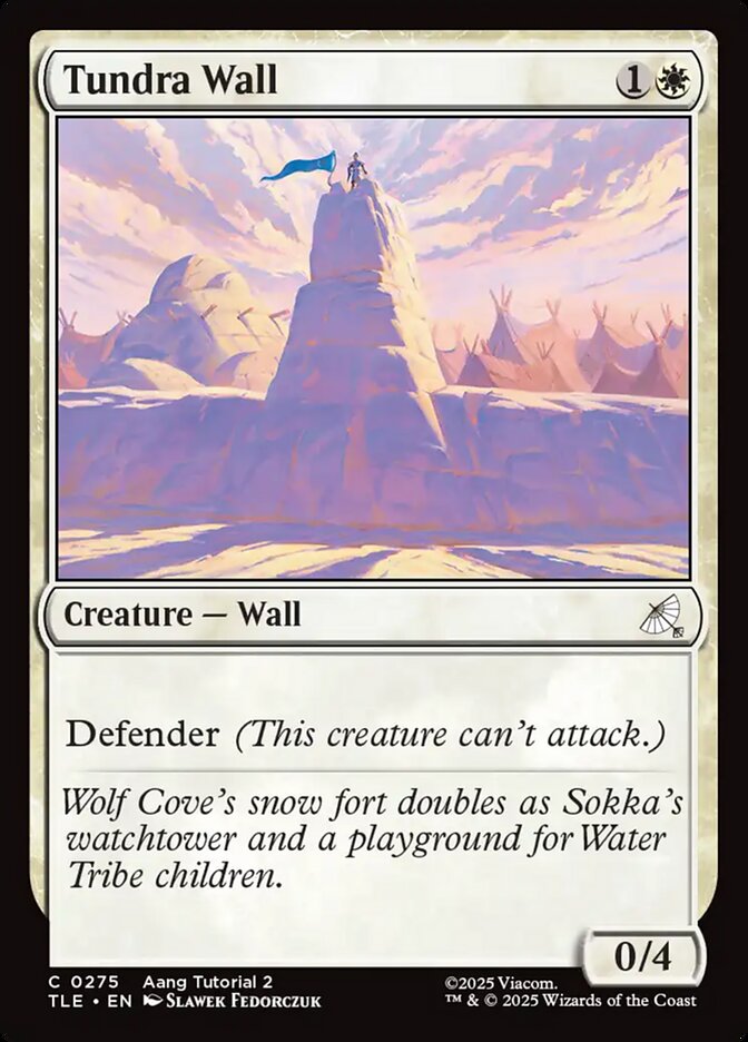 Tundra Wall 275/317 (Avatar: The Last Airbender: Eternal-Legal)  | Good Games Modbury