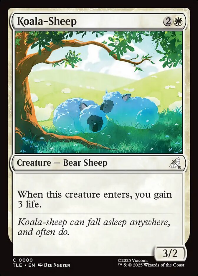 Koala-Sheep 80/317 (Avatar: The Last Airbender: Eternal-Legal)  | Good Games Modbury