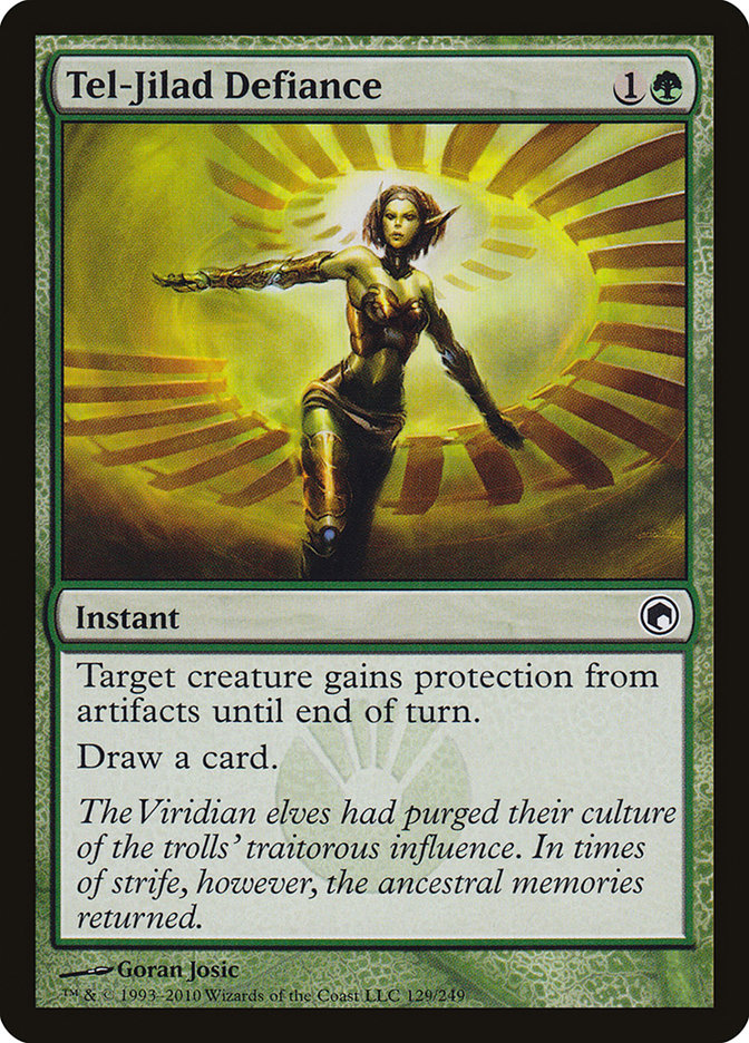 Tel-Jilad Defiance 129/249 (Scars of Mirrodin)  | Good Games Modbury