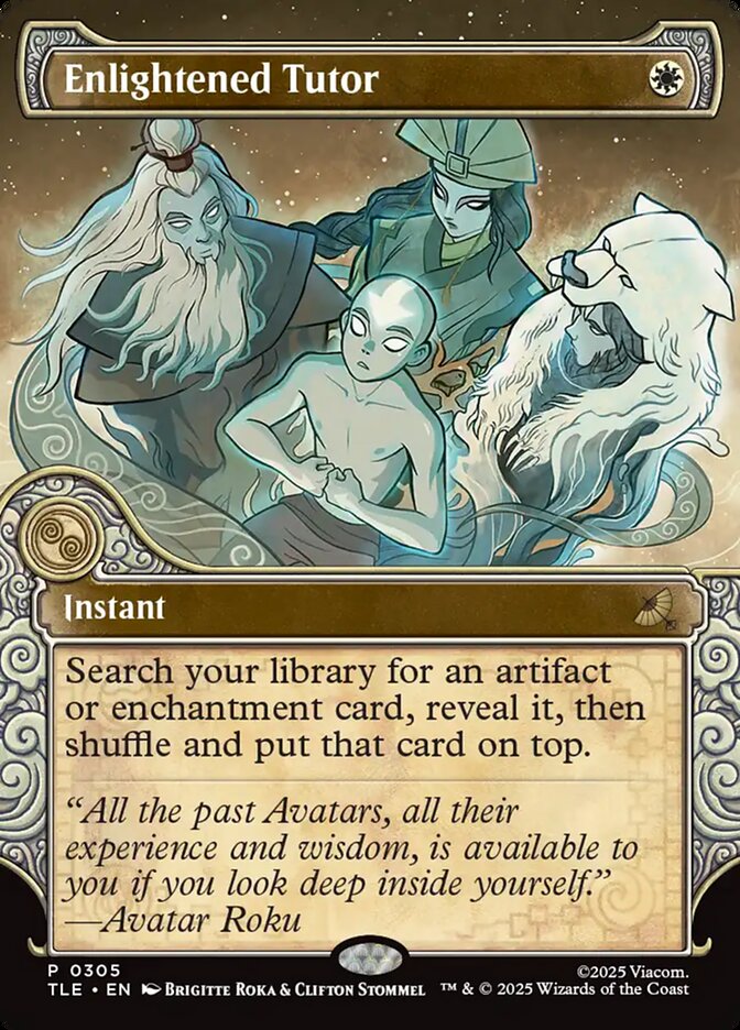 Enlightened Tutor 305/317 (Avatar: The Last Airbender: Eternal-Legal)  - Showcase | Good Games Modbury