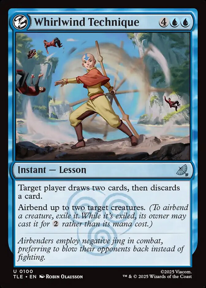 Whirlwind Technique 100/317 (Avatar: The Last Airbender: Eternal-Legal)  - Foil | Good Games Modbury