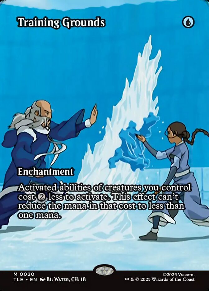 Training Grounds 20/317 (Avatar: The Last Airbender: Eternal-Legal)  - Borderless Foil | Good Games Modbury