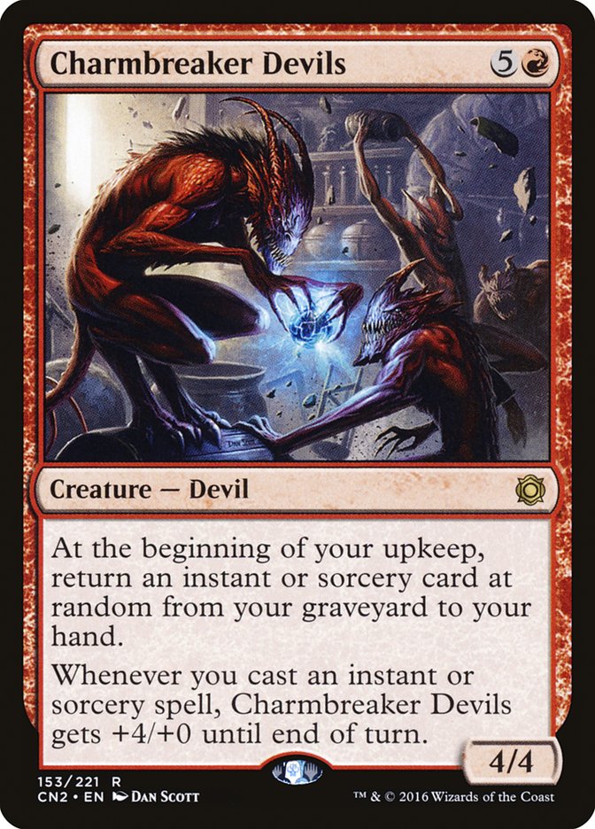 Charmbreaker Devils 153/221 (Conspiracy: Take the Crown)  - Foil | Good Games Modbury