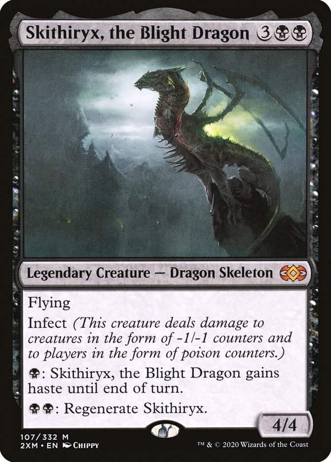 Skithiryx, the Blight Dragon 107/332 (Double Masters)  | Good Games Modbury