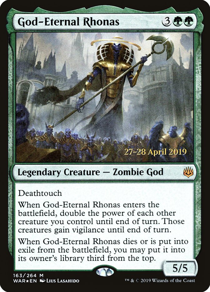 God-Eternal Rhonas 163s/176 (Prerelease Cards)  - Foil | Good Games Modbury