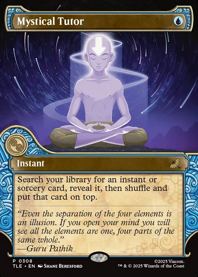 Mystical Tutor 308/317 (Avatar: The Last Airbender: Eternal-Legal)  - Showcase | Good Games Modbury