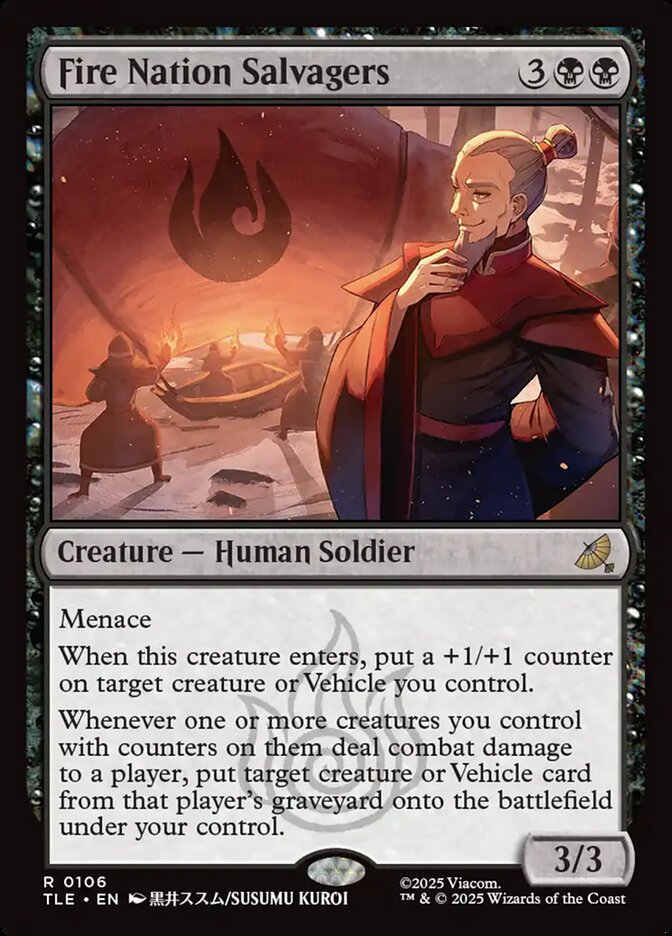Fire Nation Salvagers 106/317 (Avatar: The Last Airbender: Eternal-Legal)  - Foil | Good Games Modbury