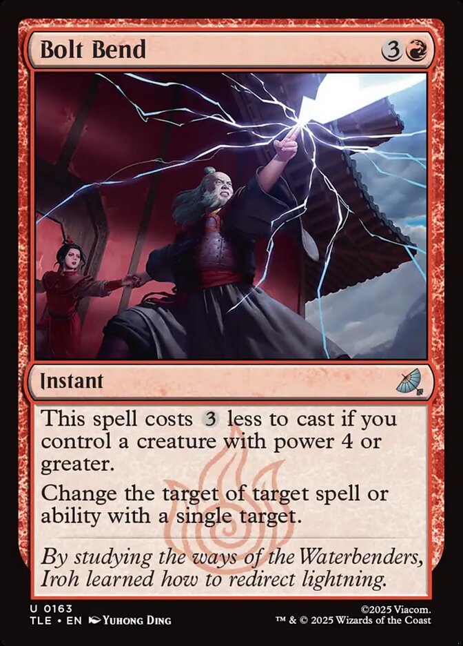 Bolt Bend 163/317 (Avatar: The Last Airbender: Eternal-Legal)  - Foil | Good Games Modbury