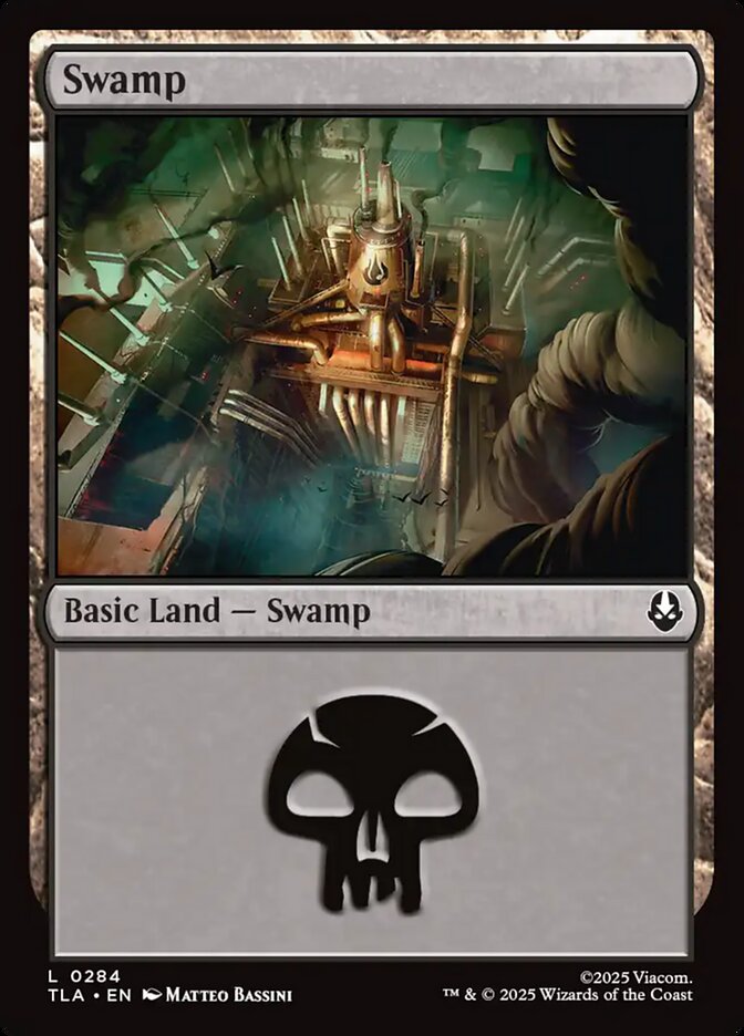 Swamp 284/286 (Avatar: The Last Airbender)  - Foil | Good Games Modbury