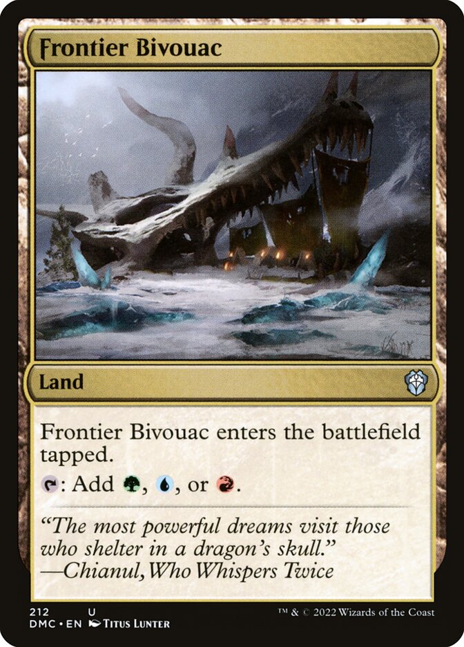 Frontier Bivouac 212/50 (Commander: Dominaria United)  | Good Games Modbury