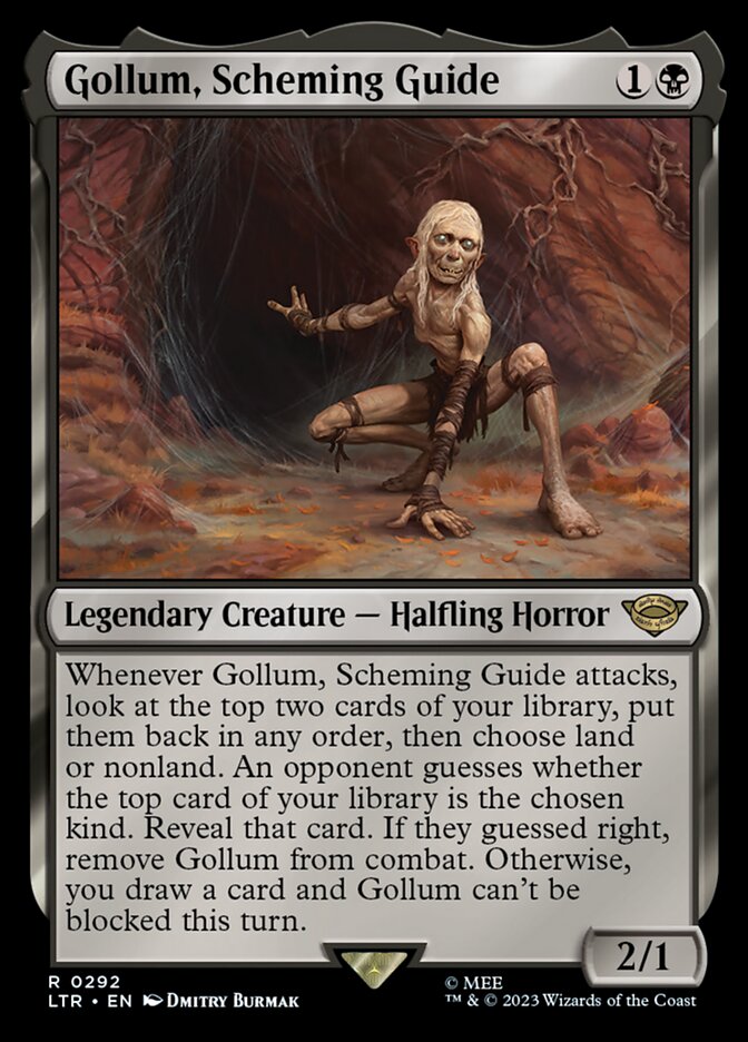 Gollum, Scheming Guide 292/281 (Universes Beyond: The Lord of the Rings: Tales of Middle-earth)  | Good Games Modbury