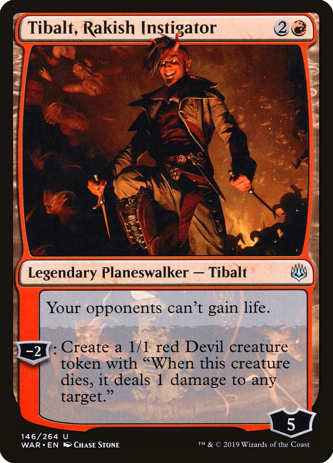 Tibalt, Rakish Instigator 146/264 (War of the Spark)  | Good Games Modbury