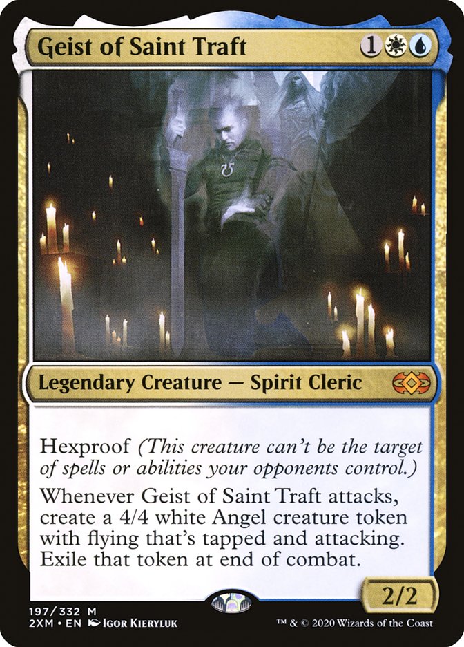 Geist of Saint Traft 197/332 (Double Masters)  - Foil | Good Games Modbury