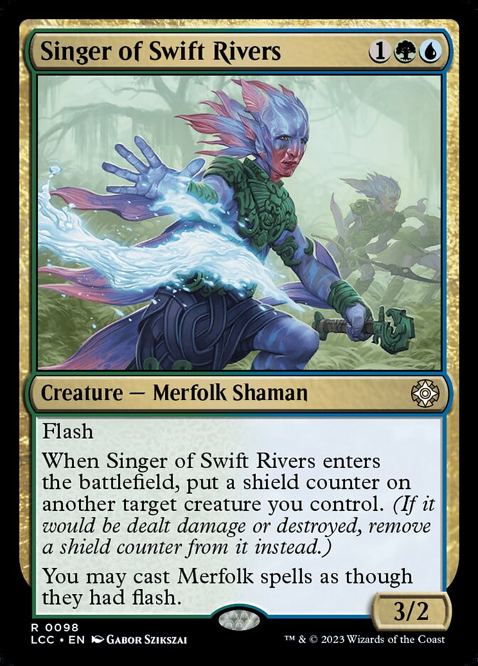 Singer of Swift Rivers 98 (Commander: The Lost Caverns of Ixalan)  | Good Games Modbury