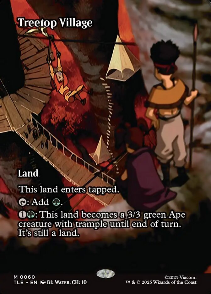 Treetop Village 60/317 (Avatar: The Last Airbender: Eternal-Legal)  - Borderless | Good Games Modbury