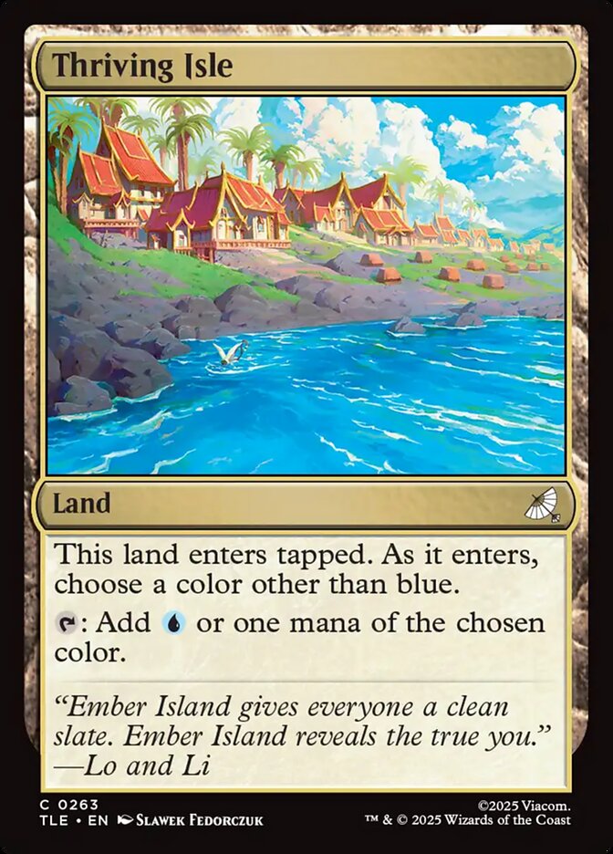 Thriving Isle 263/317 (Avatar: The Last Airbender: Eternal-Legal)  - Foil | Good Games Modbury