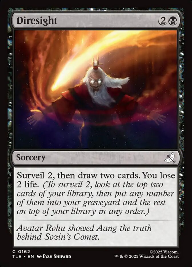 Diresight 162/317 (Avatar: The Last Airbender: Eternal-Legal)  - Foil | Good Games Modbury