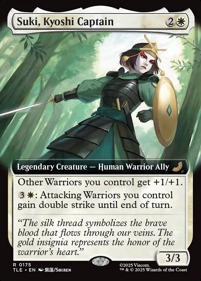 Suki, Kyoshi Captain 175 (Avatar: The Last Airbender: Eternal-Legal)  - Extended Art  | Good Games Modbury
