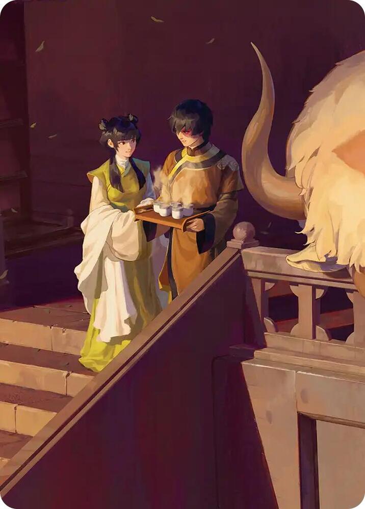 Mai and Zuko Art Card  (Art Series: Avatar: The Last Airbender)  | Good Games Modbury