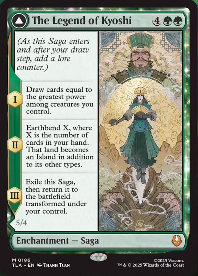 The Legend of Kyoshi // Avatar Kyoshi 186 (Avatar: The Last Airbender)  - Foil | Good Games Modbury