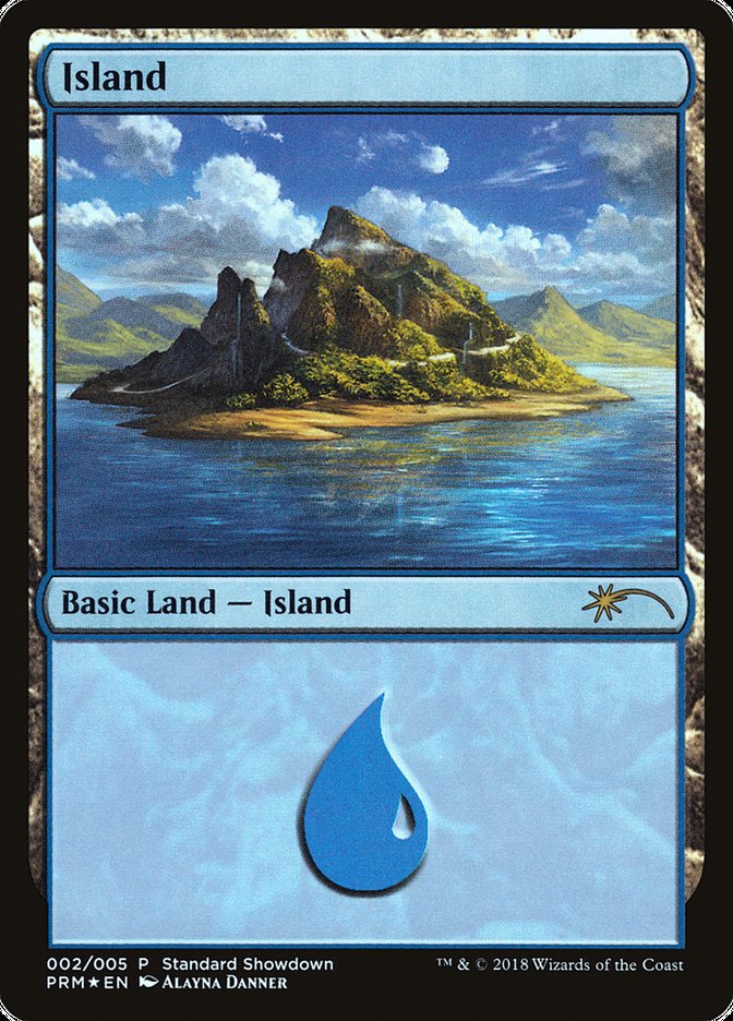 Island 2/5 (Standard Showdown Promos)  - Foil | Good Games Modbury