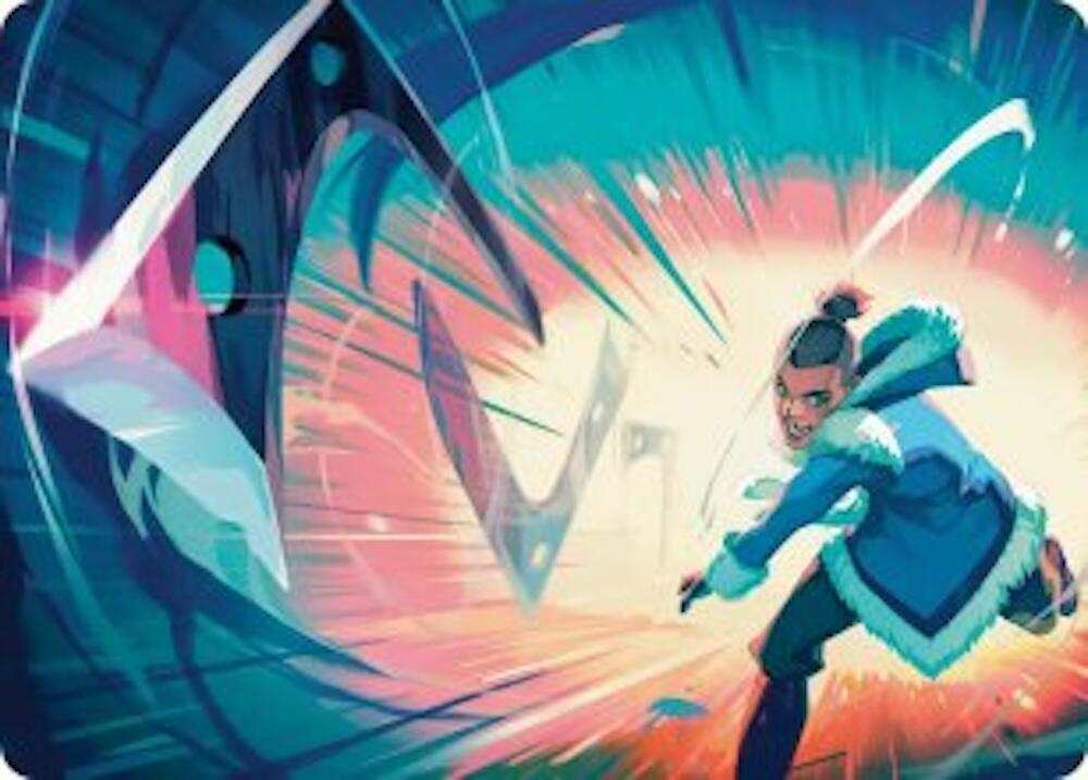Trusty Boomerang Art Card 25 (Art Series: Avatar: The Last Airbender)  | Good Games Modbury
