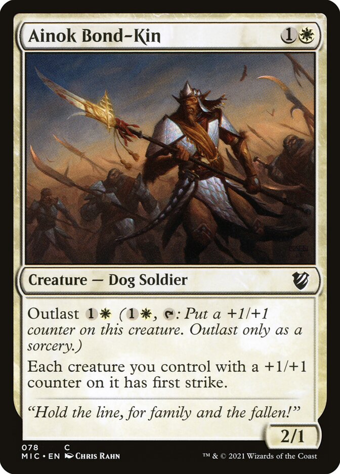 Ainok Bond-Kin 78/38 (Commander: Innistrad: Midnight Hunt)  | Good Games Modbury