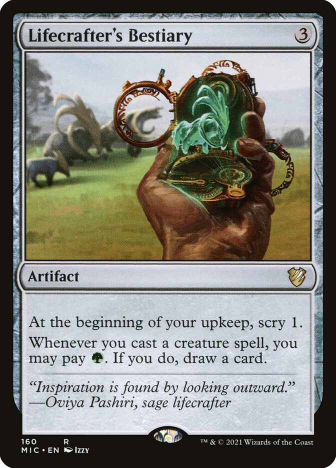 Lifecrafter's Bestiary 160/38 (Commander: Innistrad: Midnight Hunt)  | Good Games Modbury