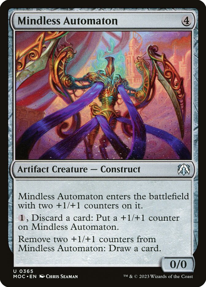 Mindless Automaton 365/444 (Commander: March of the Machine)  | Good Games Modbury