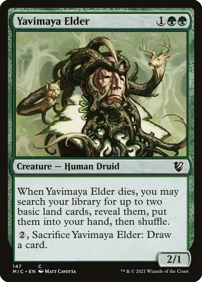 Yavimaya Elder 147/38 (Commander: Innistrad: Midnight Hunt)  | Good Games Modbury