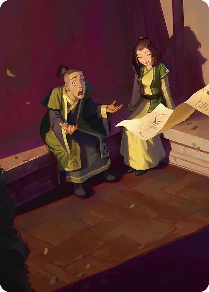 Sokka and Suki Art Card  (Art Series: Avatar: The Last Airbender)  | Good Games Modbury