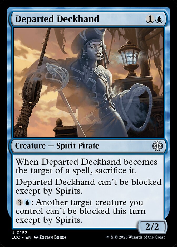 Departed Deckhand 153/370 (Commander: The Lost Caverns of Ixalan)  | Good Games Modbury