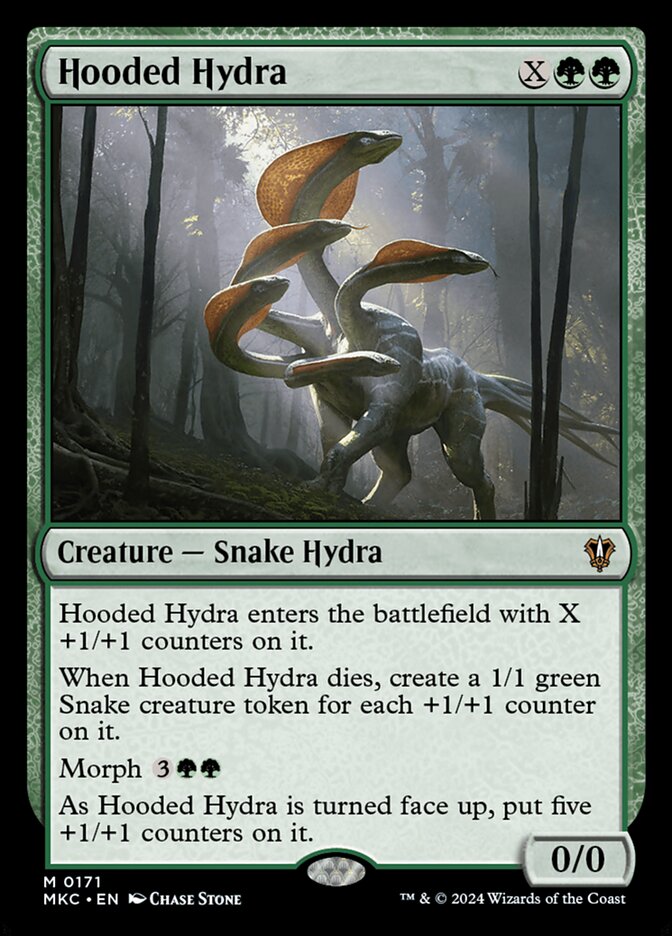Hooded Hydra 171/311 (Commander: Murders at Karlov Manor)  | Good Games Modbury
