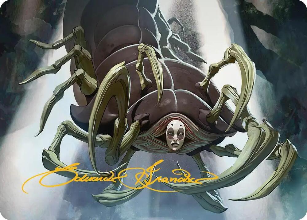 Koh the Face Stealer Art Card Gold Stamped Signature 9 (Art Series: Avatar: The Last Airbender)  | Good Games Modbury
