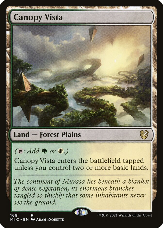 Canopy Vista 168/38 (Commander: Innistrad: Midnight Hunt)  | Good Games Modbury