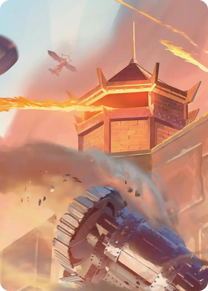 Fire Nation Turret Art Card  (Art Series: Avatar: The Last Airbender)  | Good Games Modbury