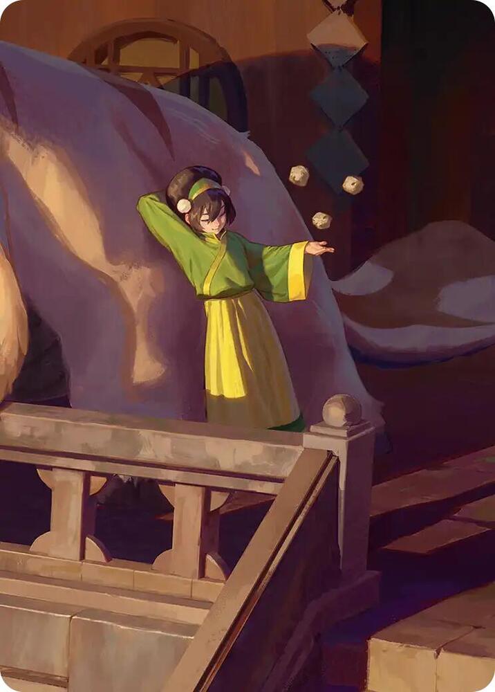 Toph Greatest Earthbender Art Card  (Art Series: Avatar: The Last Airbender)  | Good Games Modbury