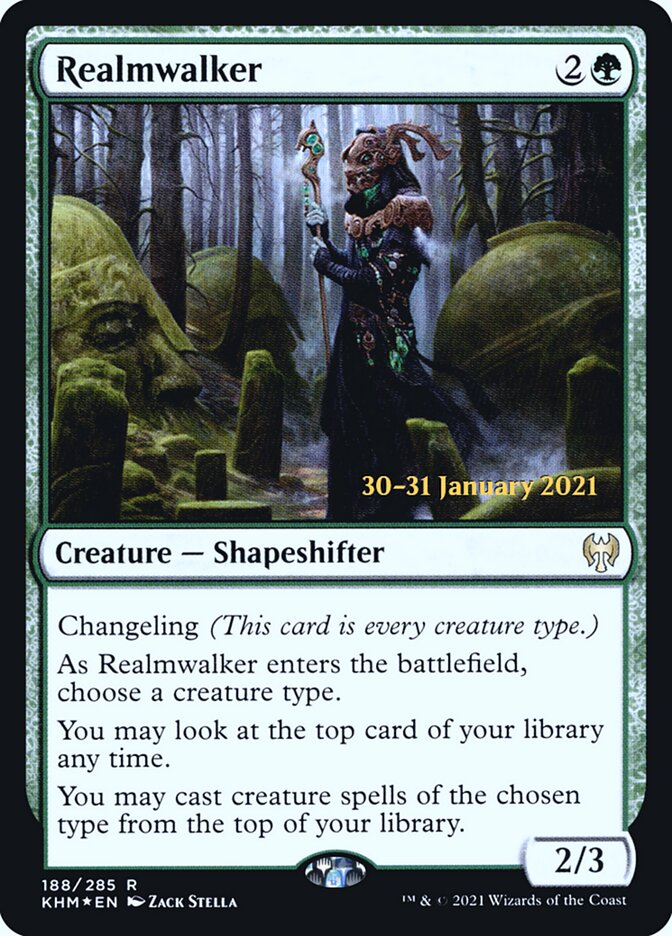 Realmwalker 188s/1 (Prerelease Cards)  - Foil | Good Games Modbury