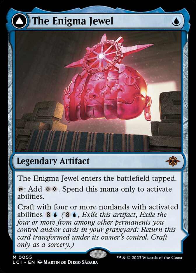 The Enigma Jewel // Locus of Enlightenment 55/291 (The Lost Caverns of Ixalan)  | Good Games Modbury