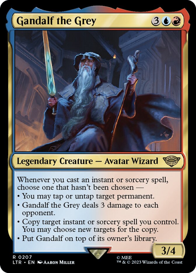 Gandalf the Grey 207/281 (Universes Beyond: The Lord of the Rings: Tales of Middle-earth)  | Good Games Modbury