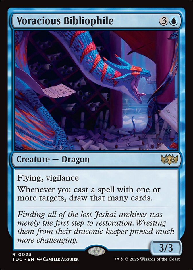 Voracious Bibliophile 23 (Commander: Tarkir: Dragonstorm)  | Good Games Modbury