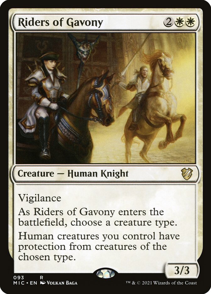 Riders of Gavony 93/38 (Commander: Innistrad: Midnight Hunt)  | Good Games Modbury