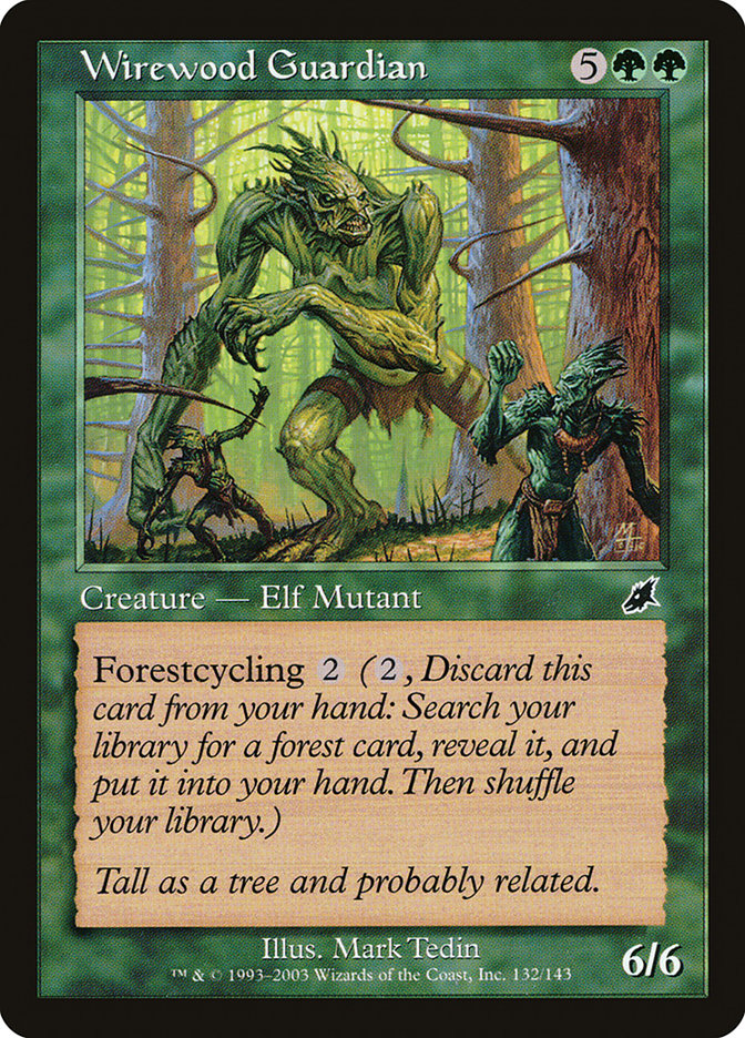 Wirewood Guardian 132/143 (Scourge)  - Foil | Good Games Modbury